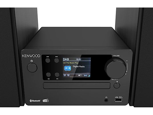 KENWOOD M-725DAB - Micro-chaîne hi-fi (Noir)