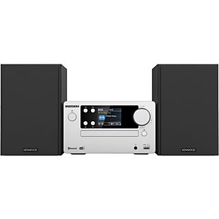 KENWOOD M-725DAB - Micro-HiFi-System (Silber)