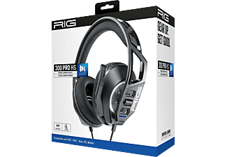 NACON RIG 300 PRO HS gaming headset, fekete