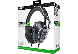 NACON RIG 300 PRO HX gaming headset, fekete