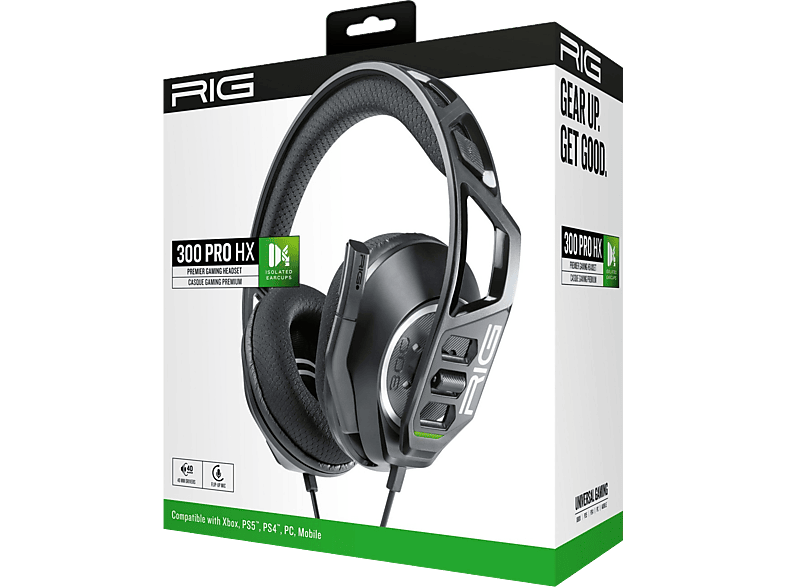 NACON RIG 300 PRO HX gaming headset, fekete | MediaMarkt