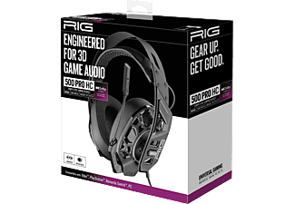 NACON RIG 500 PRO HC gaming headset, fekete