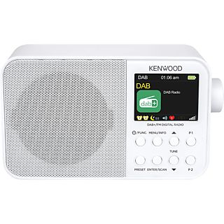 KENWOOD CR-M30DAB - Digitalradio (FM, DAB, DAB+, Blanc)