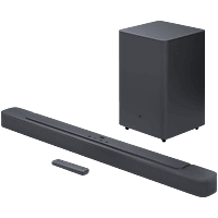 Barra de sonido - JBL 2.1 Deep Bass (MK2), Bluetooth, Subwoofer Inalámbrico, 50 W, Negro