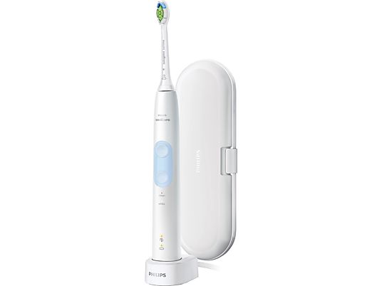 PHILIPS SONICARE ProtectiveClean 4500 HX6839/28 - Spazzolino elettrico sonico (Bianco)