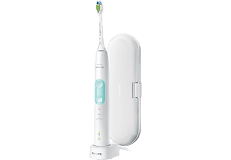 PHILIPS SONICARE ProtectiveClean 5100 HX6857/28 - Elektrische Schallzahnbürste (Weiss)