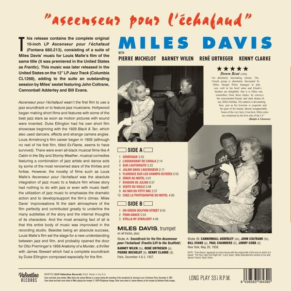 - Miles - ASCENSEUR L\'ECHAFAUD Davis POUR (Vinyl)