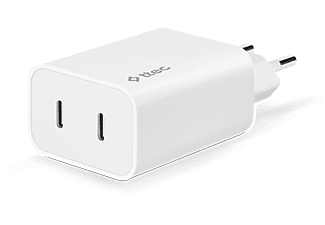 TTEC SmartCharger Duo PD 40W USB-C + USB-C Seyahat Hızlı Şarj Cihazı Beyaz