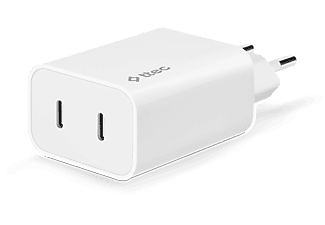 TTEC SmartCharger Duo PD 40W USB-C + USB-C Seyahat Hızlı Şarj Cihazı Beyaz_0