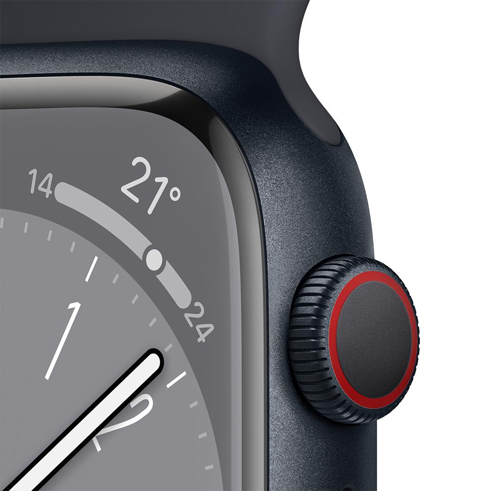 APPLE Watch Series 8 GPS + Cellular 45 mm MNK43TU/A Gece Yarısı