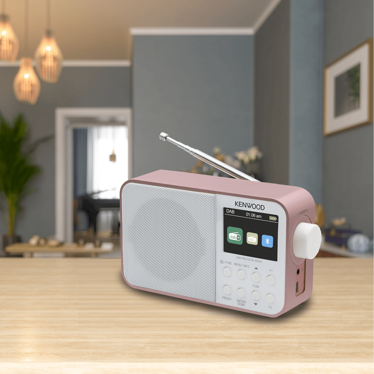 KENWOOD CR-M30DAB-R Roze kopen? MediaMarkt