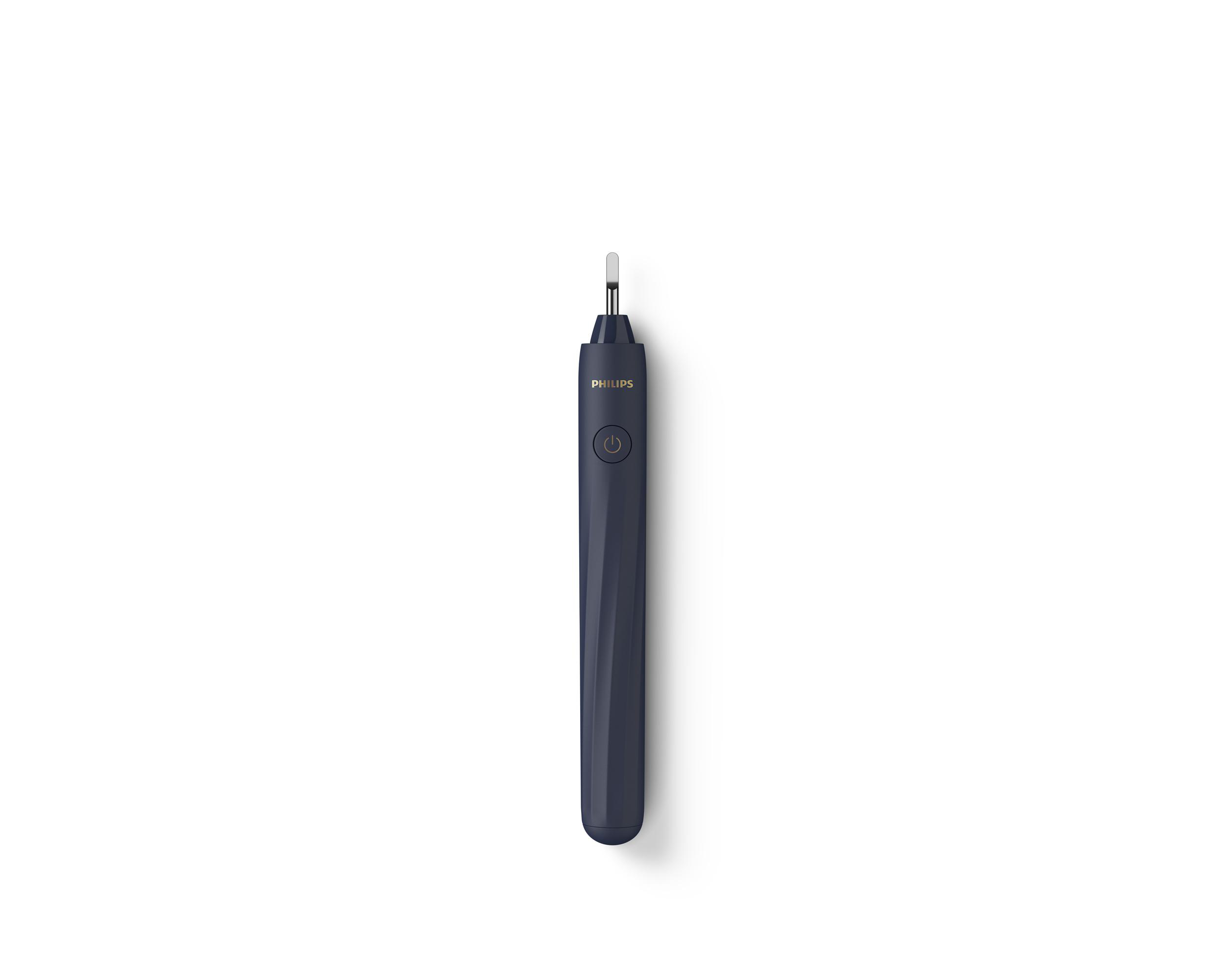 PHILIPS One by Sonicare HY1100/04 mit Batterie Elektrische Zahnbürste Mitternachtsblau, Reinigungstechnologie: Mikrovibrationen