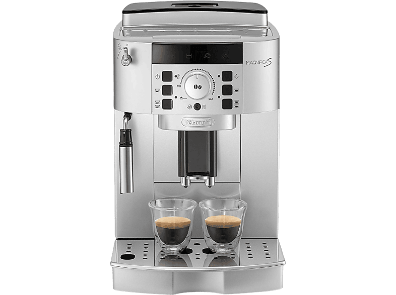 De'Longhi ECAM 22.110 SB magnifica S Kaffeevollautomat (Silber, Kegelmahlwerk, 15 bar)