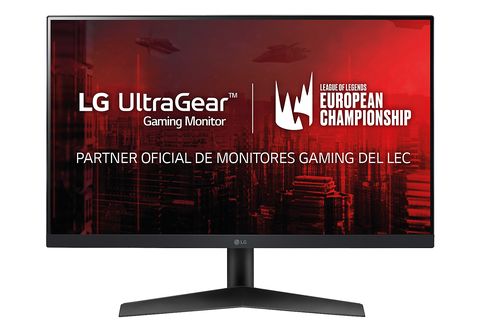 Monitor gaming - LG 24GN60R-B, 23,8, Full-HD, 1 ms, 144Hz, HDMI x1 ,  Display Port x1, Negro