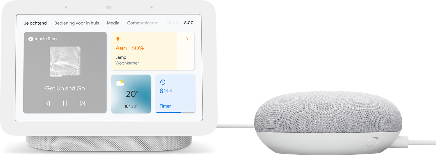 GOOGLE NEST Hub V2 + Mini Chalk