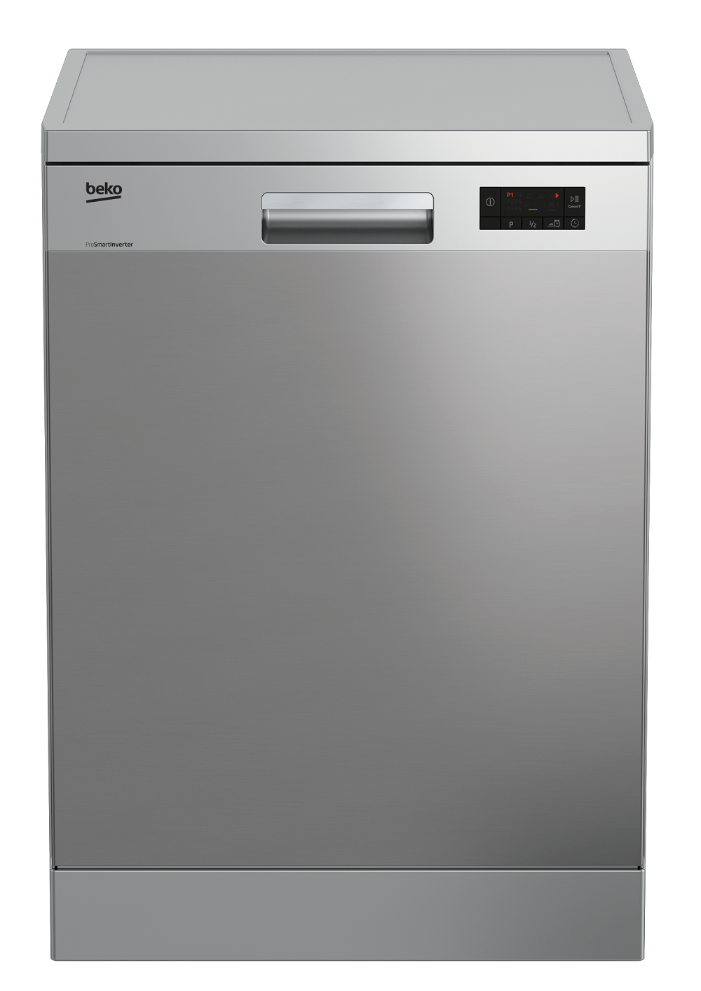 Lavavajillas - Beko DFN16420X, 11 l, 14 servicios, 6 programas, 60 cm, Libre instalación, Inox