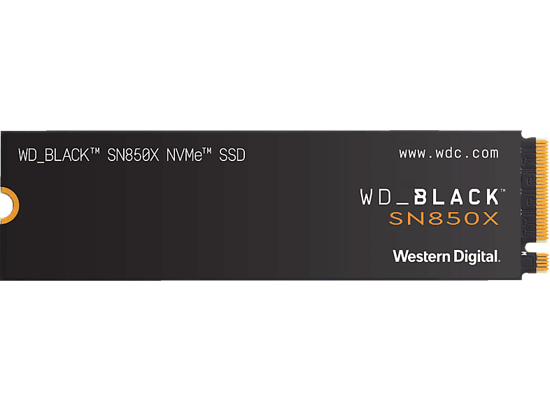 WD_BLACK SN850X NVMe SSD WDBB9G0020BNC SSD Retail, 2 TB SSD PCI Express, intern