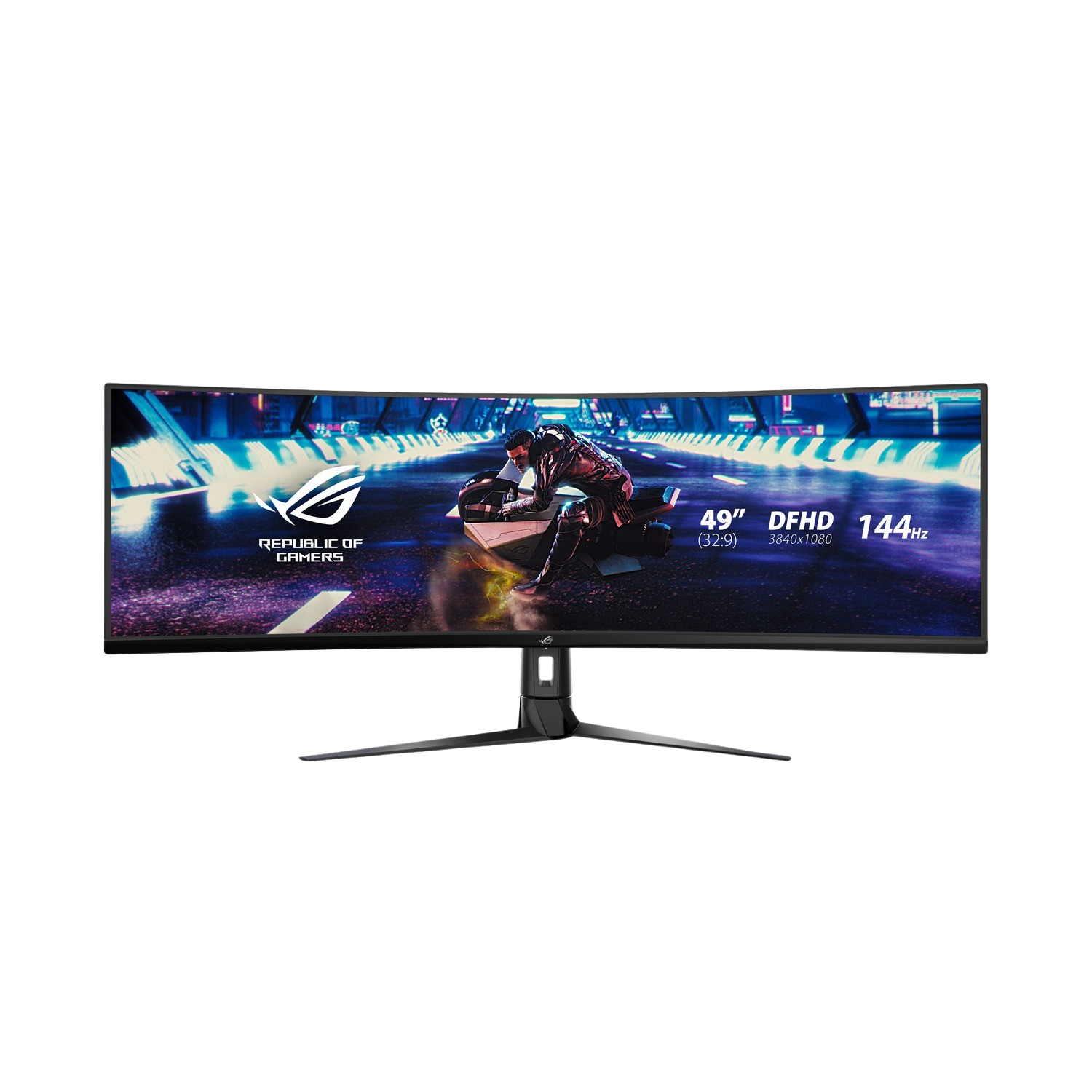 ASUS ROG Strix XG49VQ 2x HDMI, DisplayPort, USB-A 3.2 (5 Gbit/s), 144 Hz