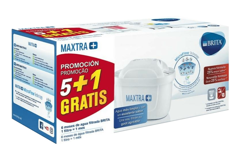 Recambio de filtros - Brita 1031185 Maxtra+, 5+1 unidades