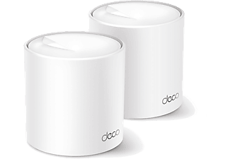 TP-LINK Deco X50(2-Pack) 3000 MBPS 2’li Ev Wi-Fi 6 Sistemi Router Beyaz_0