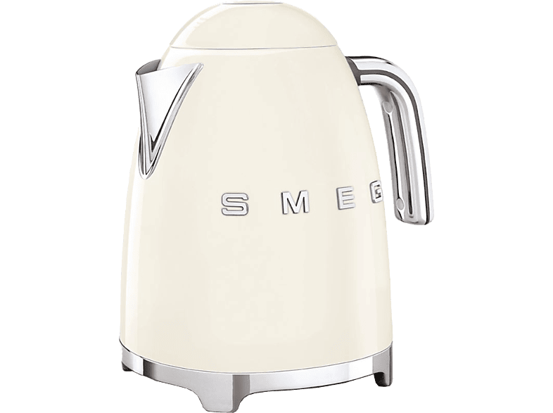 Smeg KLF03CREU, 2400W, 1.7L, Indicador nivel agua, Inox, Crema