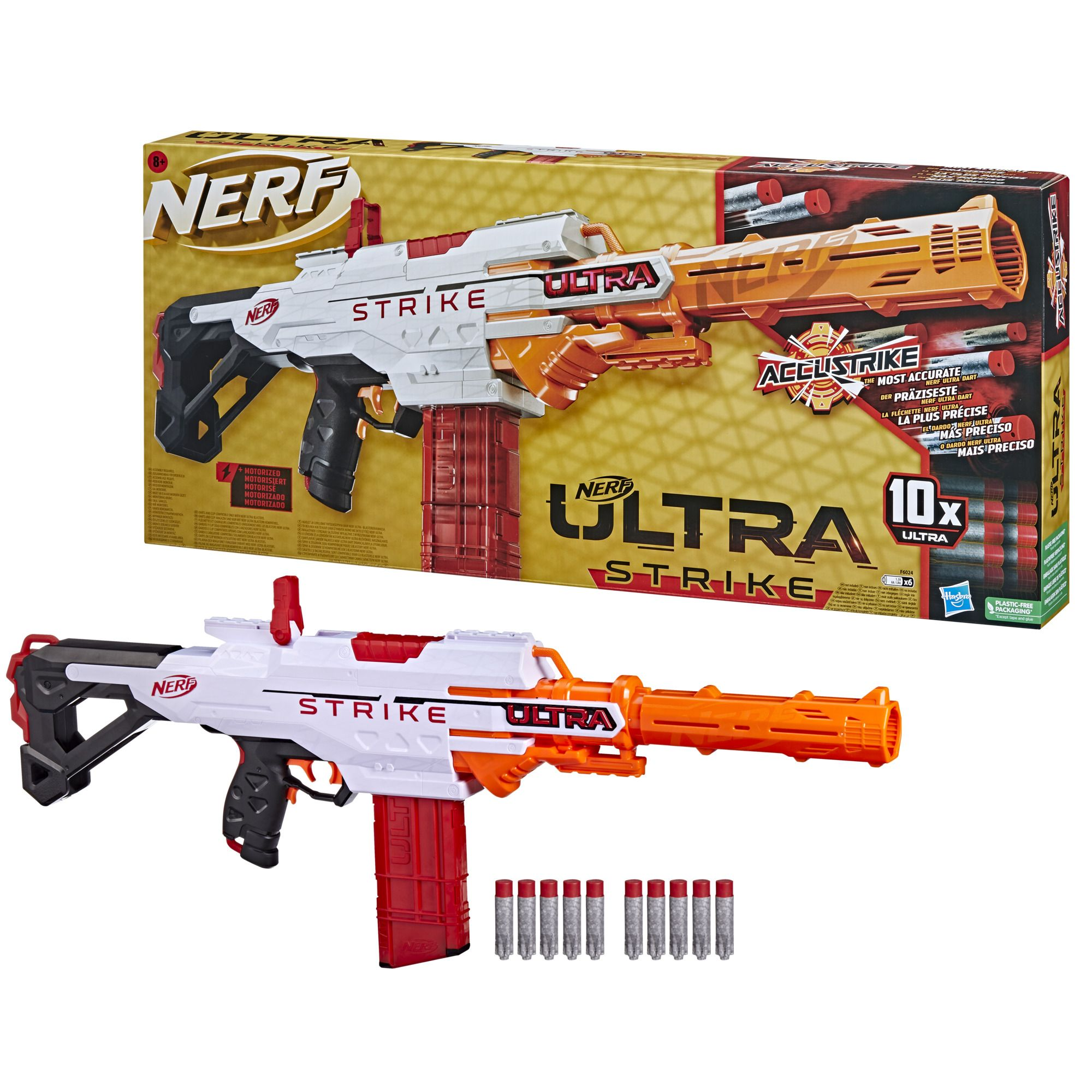 HASBRO GAMING F6024U50 Nerf Ultra Strike Blaster Mehrfarbig