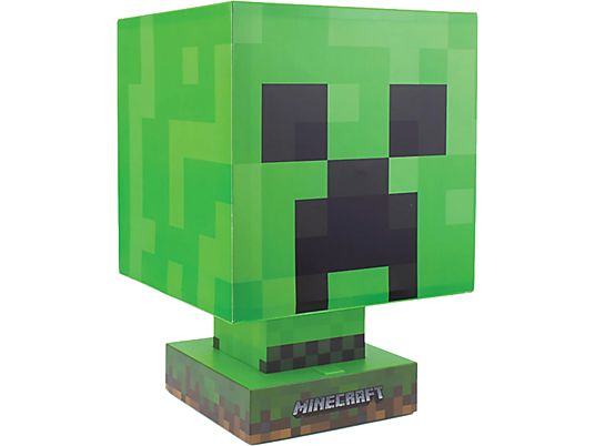 PALADONE Minecraft - Creeper Icon - Luce decorativa (Verde/Nero/Marrone)
