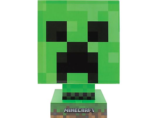 PALADONE Minecraft - Creeper Icon - Luce decorativa (Verde/Nero/Marrone)