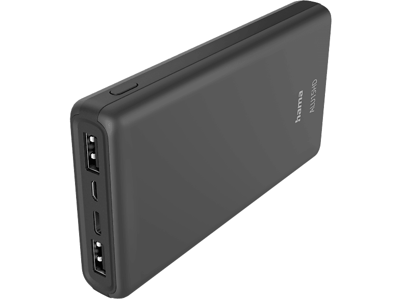 Hama Powerbank Alu15hd 15000 Mah Anthraciet (00201655)