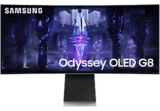 SAMSUNG Odyssey G8 S34BG850SUXEN 34'' Ívelt UWQHD 175 Hz 21:9 FreeSync OLED Gamer Monitor
