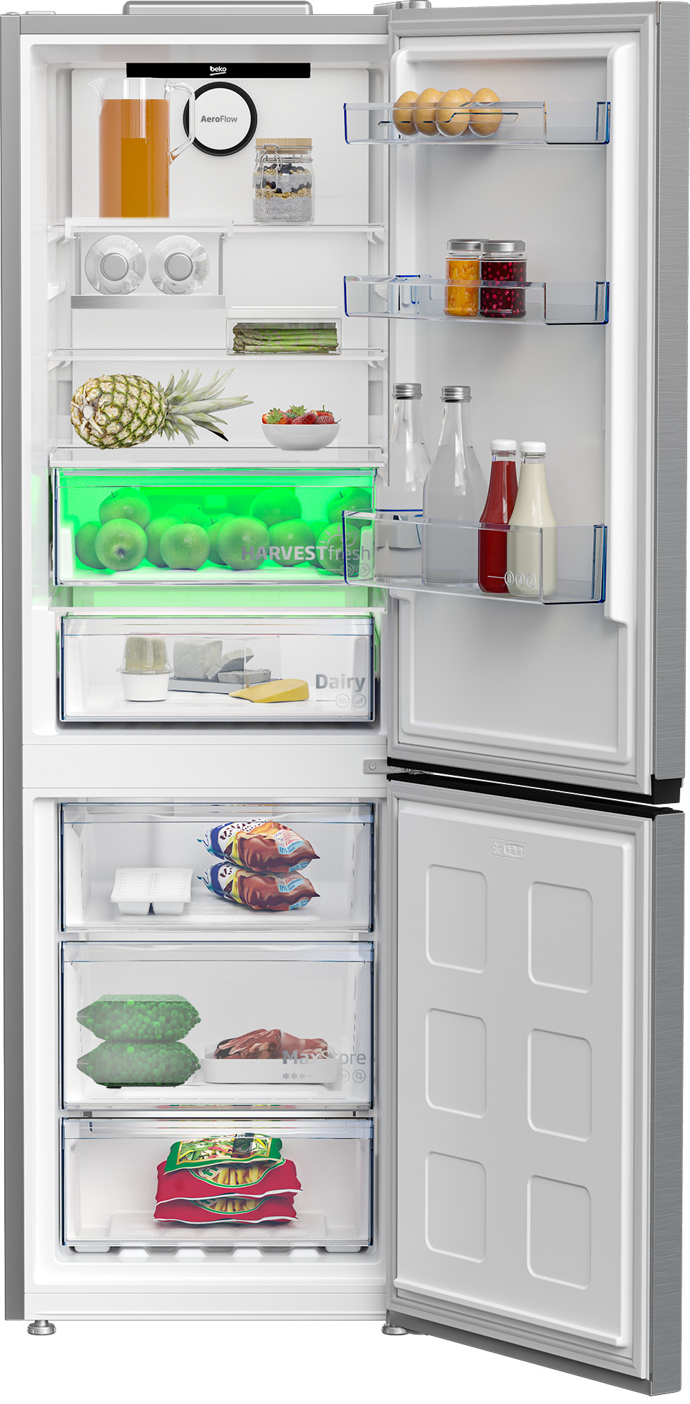 BEKO Koel-vriescombinatie (B5RCNE366HXB)