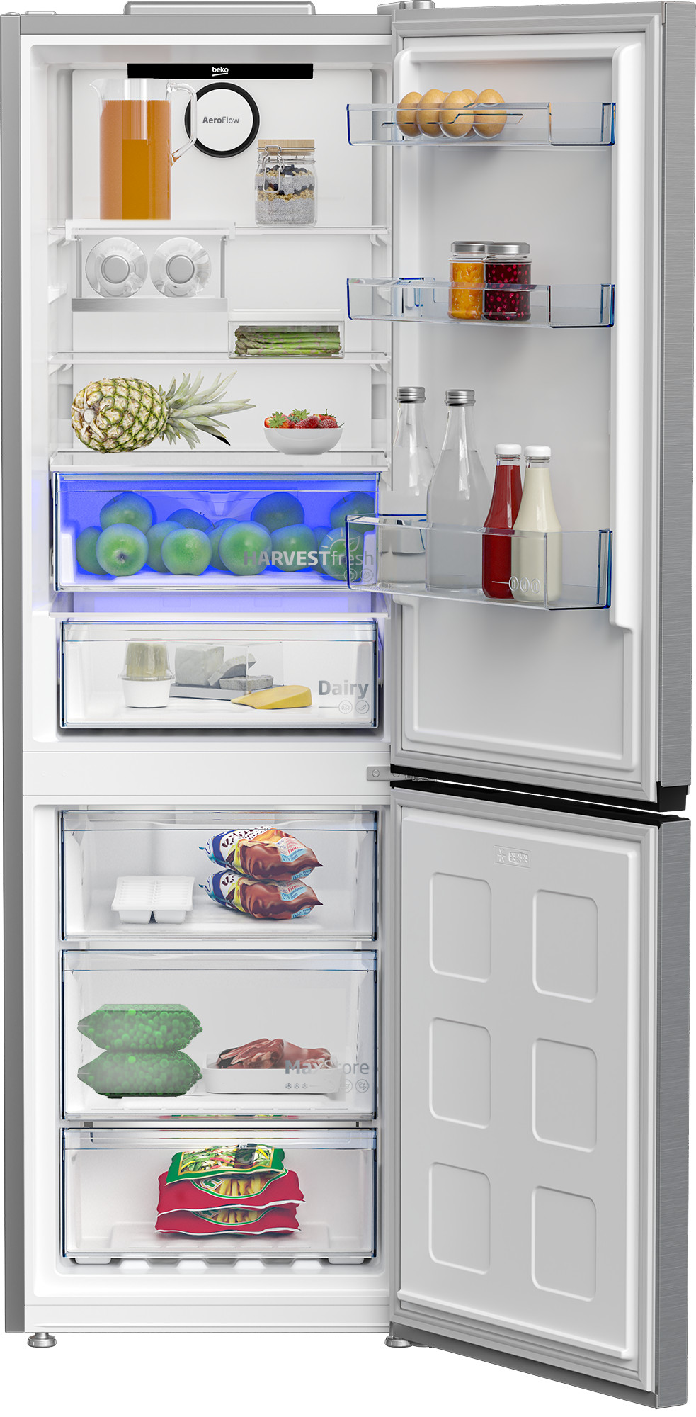 BEKO Koel-vriescombinatie (B5RCNE366HXB)