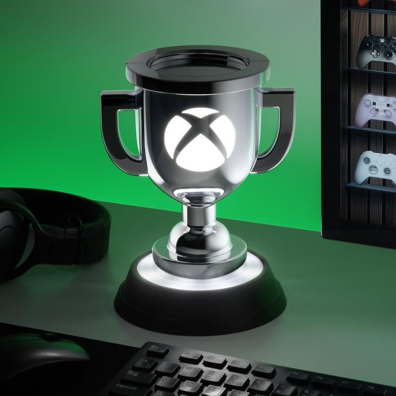 PALADONE Xbox Achievement - Lumière de décoration (Argent/Noir/Blanc)