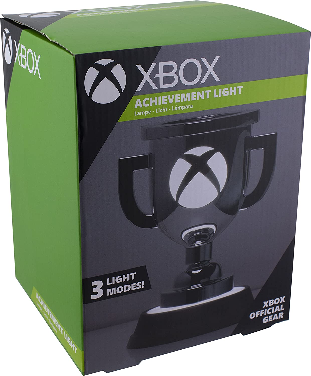 PALADONE Xbox Achievement - Lumière de décoration (Argent/Noir/Blanc)