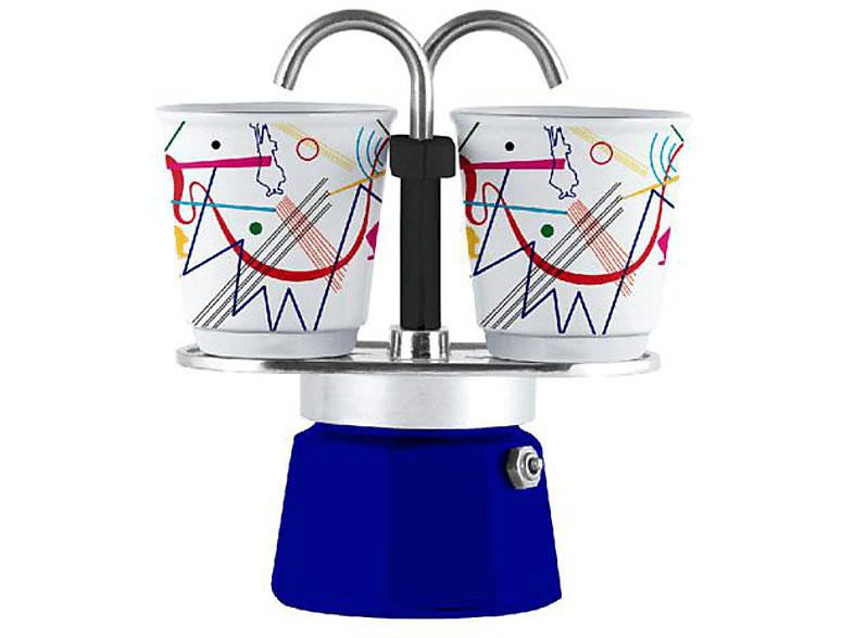 Bialetti 1407 Mini Express Espressokocher-Set Arte Collection Kandinsky