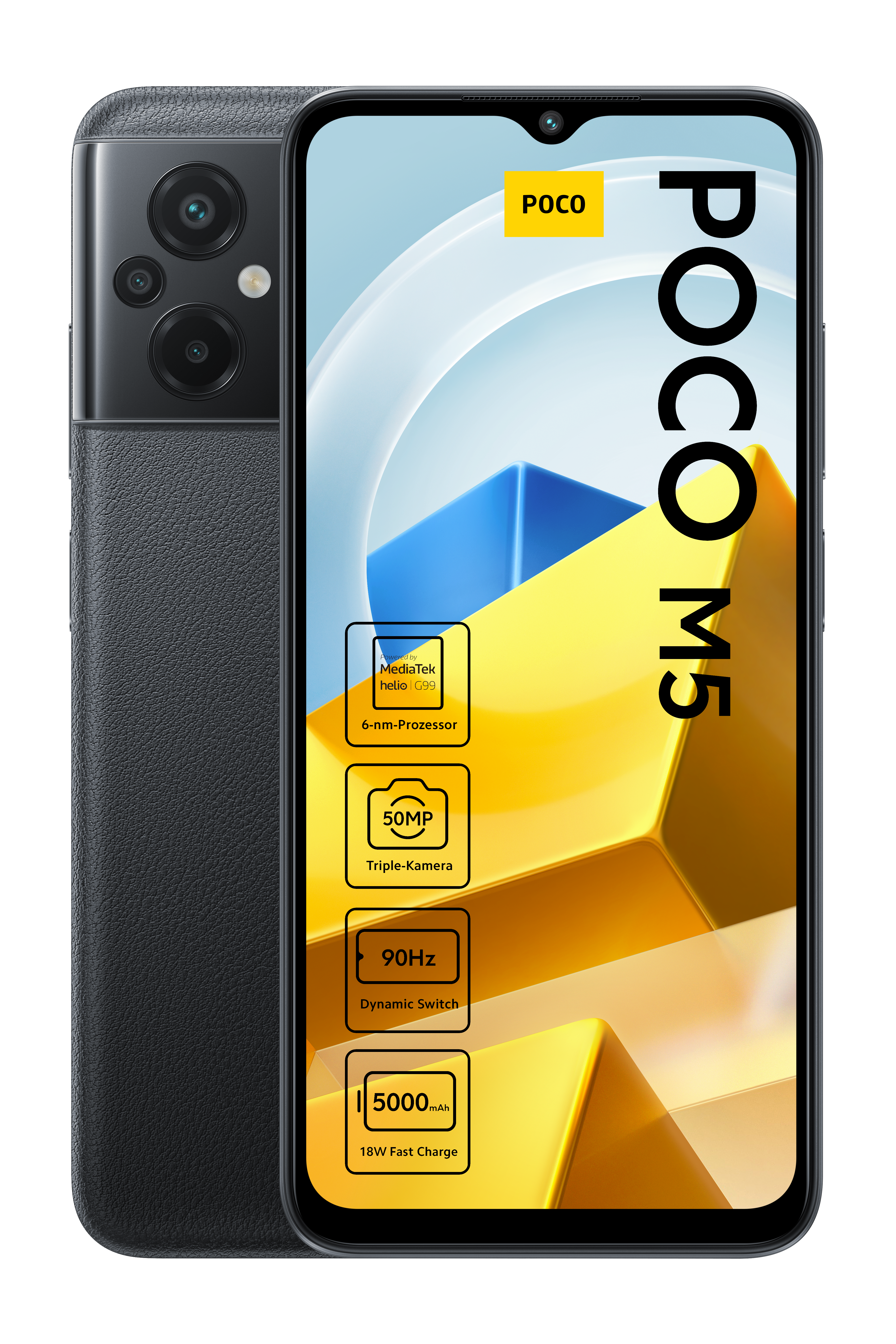 XIAOMI POCO M5 128 GB Black Dual SIM