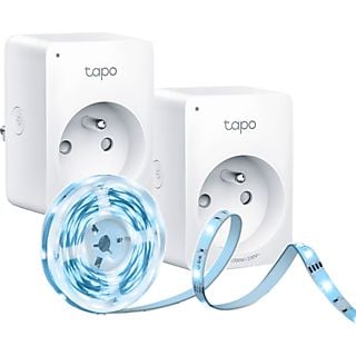 TAPO Bande LED Smart L900-5 5 m + Mini prise Smart P100- 2 pièces (TAPOL900-BUNDLE)