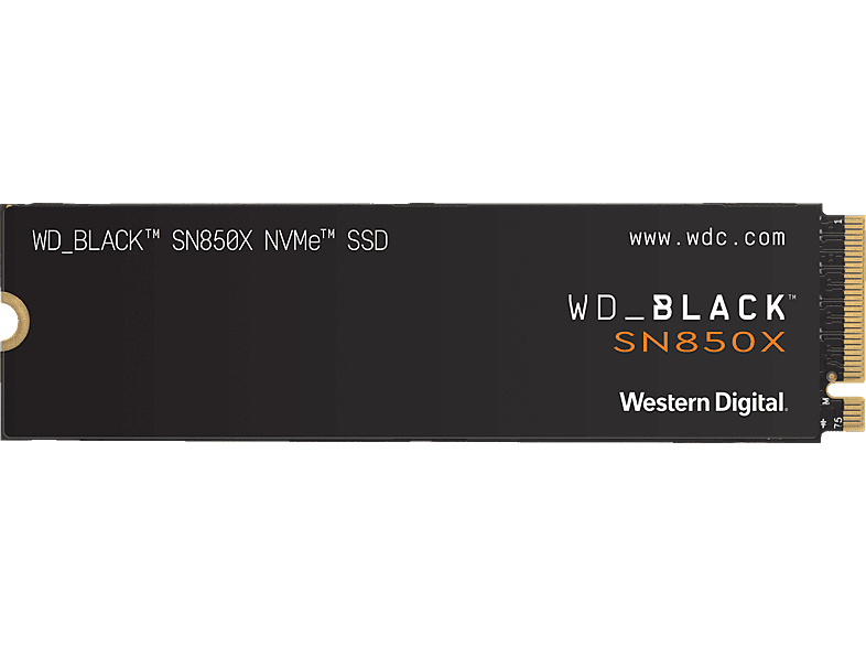 MediaMarkt, Sandisk Western Digital Wd_black Sn850x Nvme Ssd, Ohne Kühlkörper, Festplatte, Ssd, 2 Tb, Schwarz, Computer & Software, Speichermedien, Interne SSD, WDBB9G0020BNC-WRSN