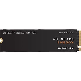 WESTERN DIGITAL WD_BLACK SN850X NVMe SSD (sans dissipateur thermique) - Disque dur (SSD, 2 To, noir)