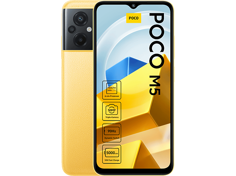 Xiaomi Poco M5 128 Gb Yellow Dual Sim Smartphone 128 Yellow Kaufen Saturn 8688