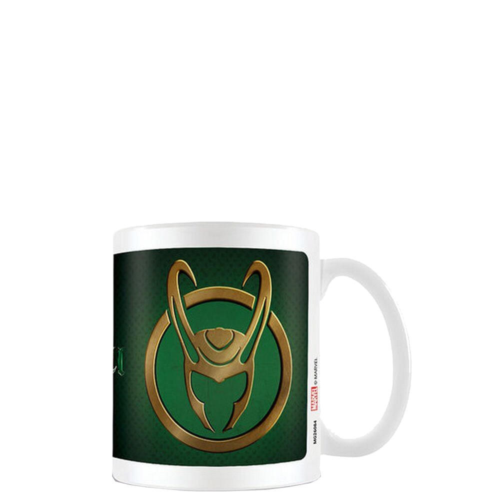 Taza Sherwood Marvel loki 315 ml blanca diseño de