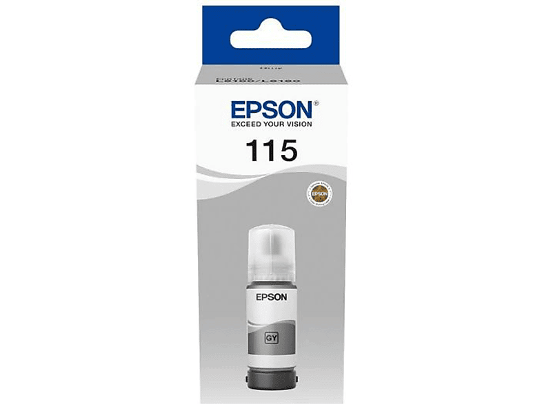 EPSON C13T07D54A (115) 70ml Gri Mürekkep Kartuş_1