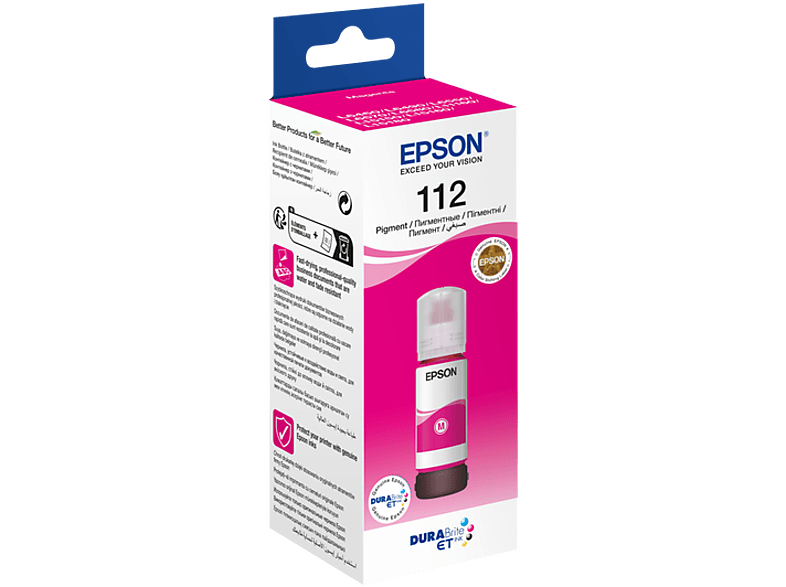 EPSON C13T06C34A (112) 70ml Kırmızı Mürekkep Kartuş_1