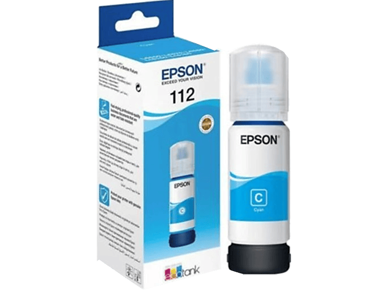 EPSON C13T06C24A (112) 70ml Mavi Mürekkep Kartuş