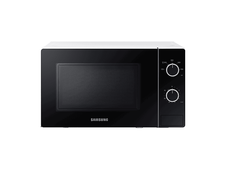 MICROONDE SAMSUNG MS20A3010AH/ET, capacità 20 l, potenza microonde max 700 W, Funzione inverter, 5 livelli di potenza, Bianco