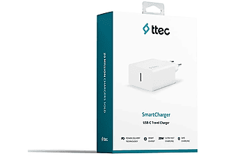 TTEC 2SCS22B SmartCharger 18W QC/PD Seyahat Şarj Cihazı Beyaz_4