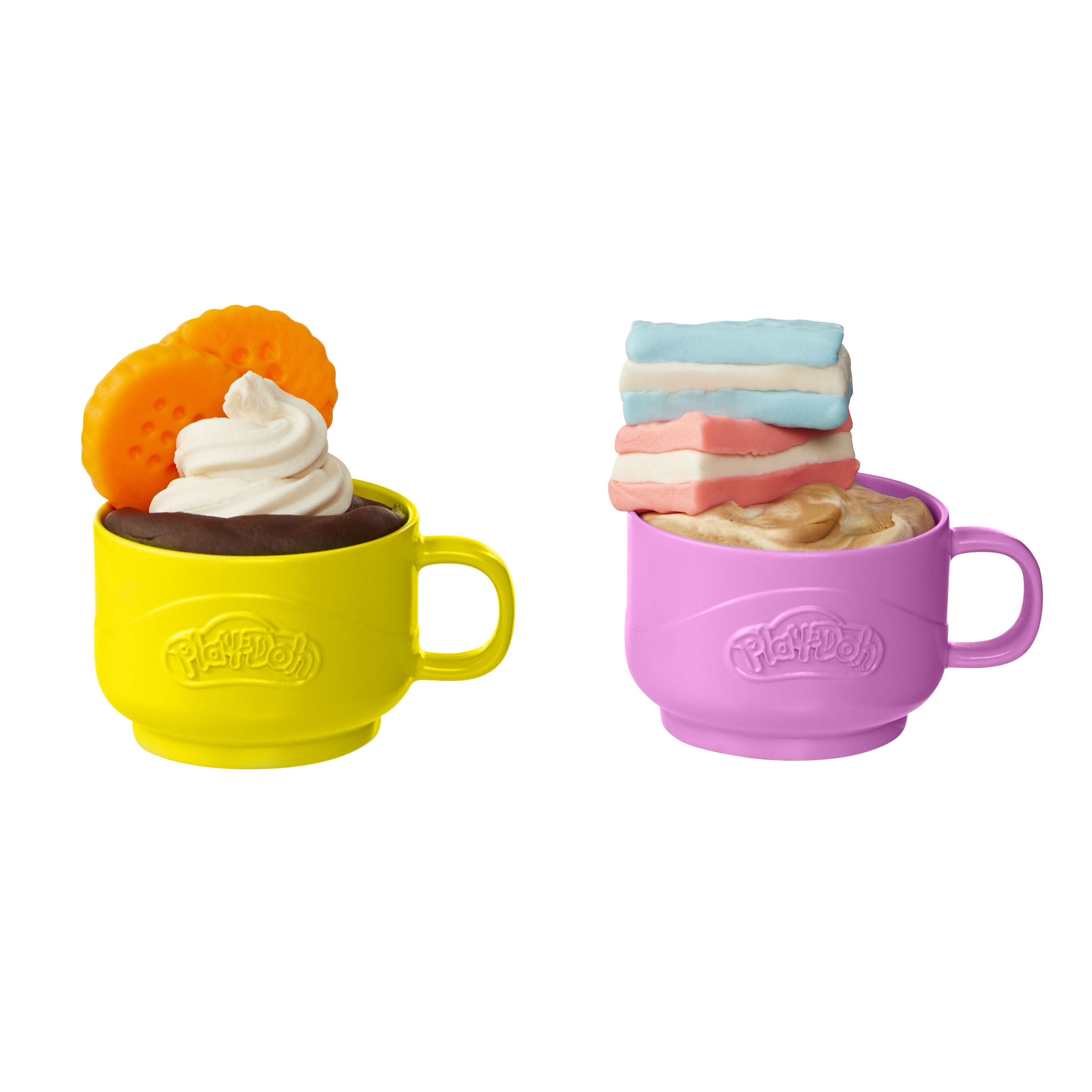 HASBRO GAMING Play-Doh Knetspaß Café Spielset, Mehrfarbig