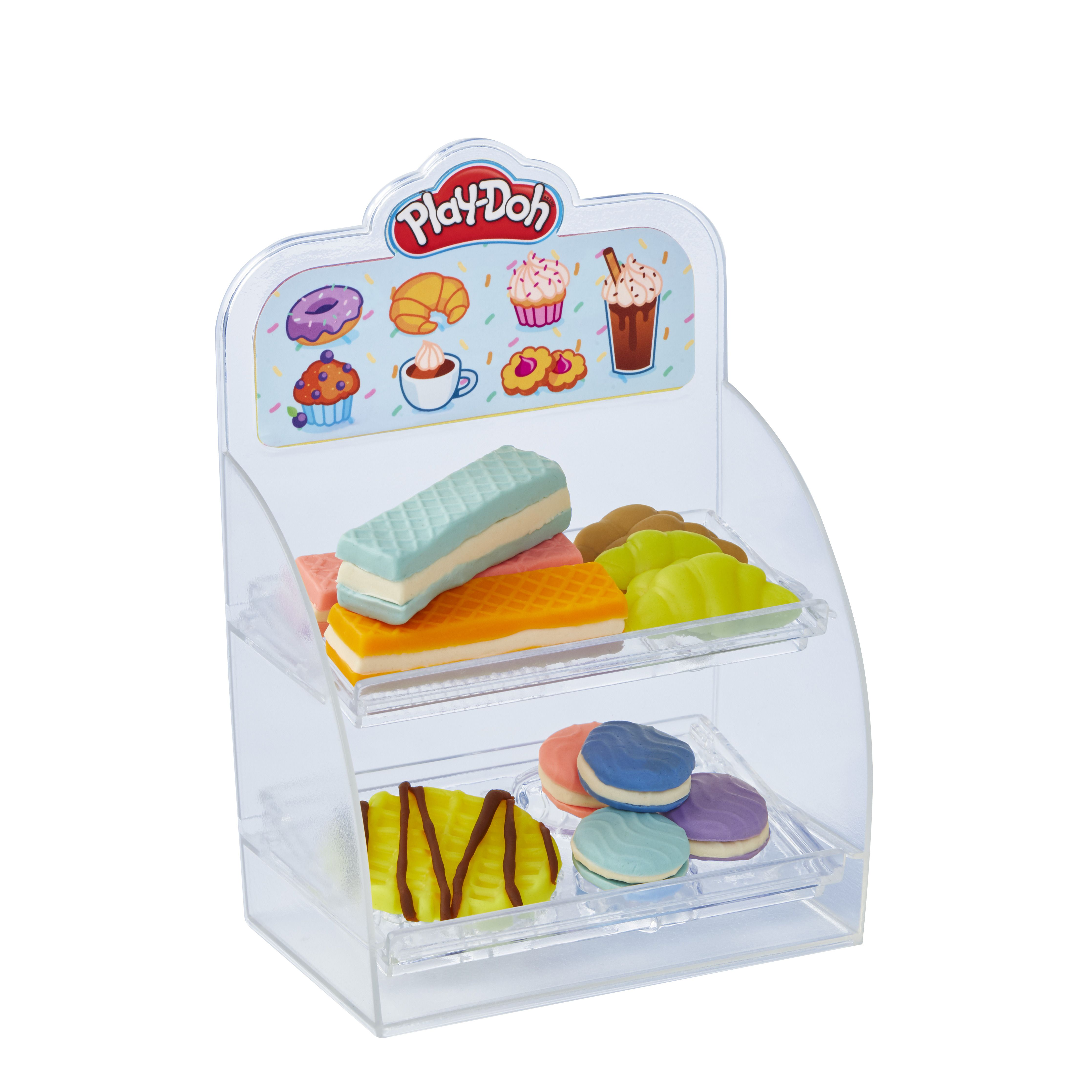 HASBRO GAMING Play-Doh Knetspaß Café Spielset, Mehrfarbig