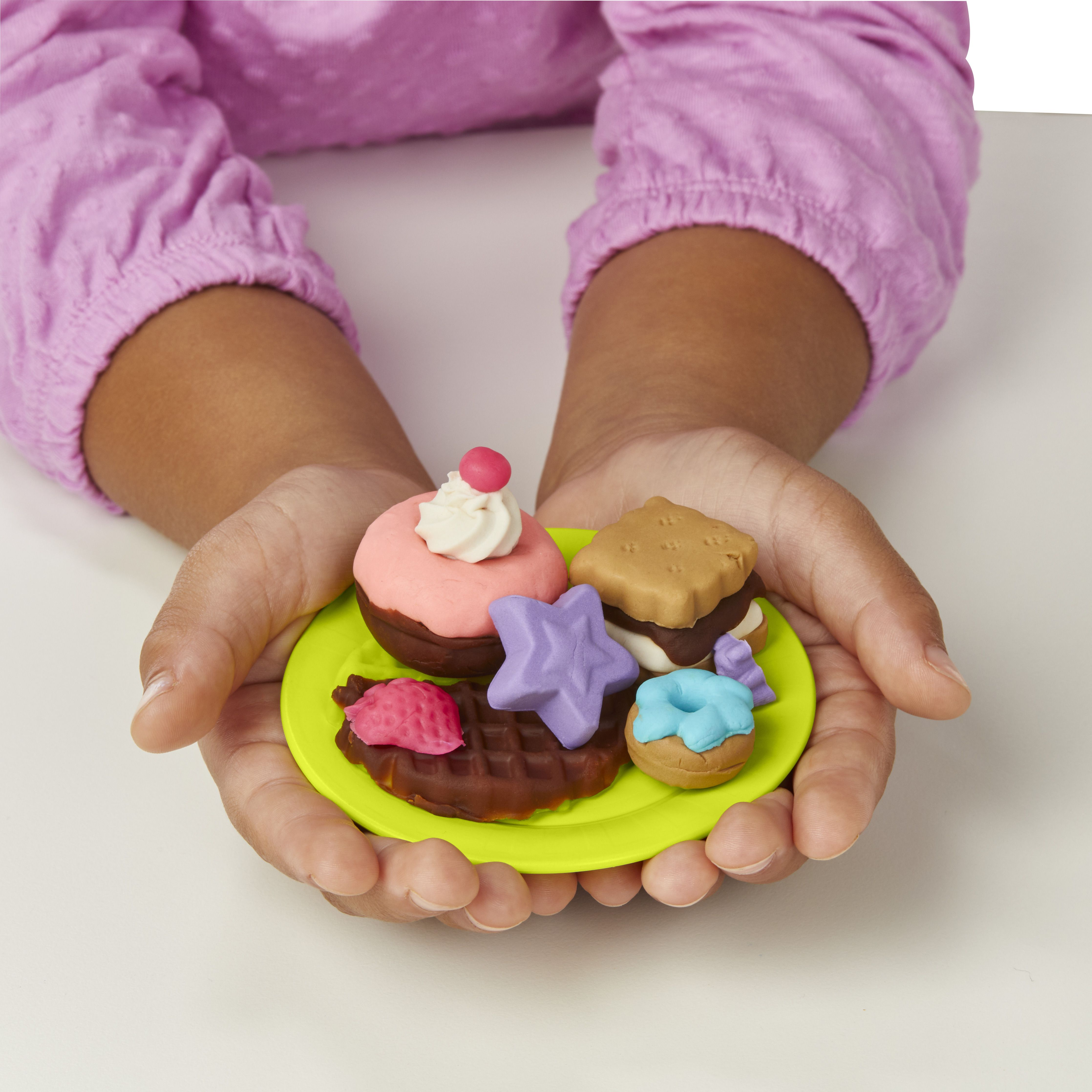 HASBRO GAMING Play-Doh Knetspaß Café Spielset, Mehrfarbig
