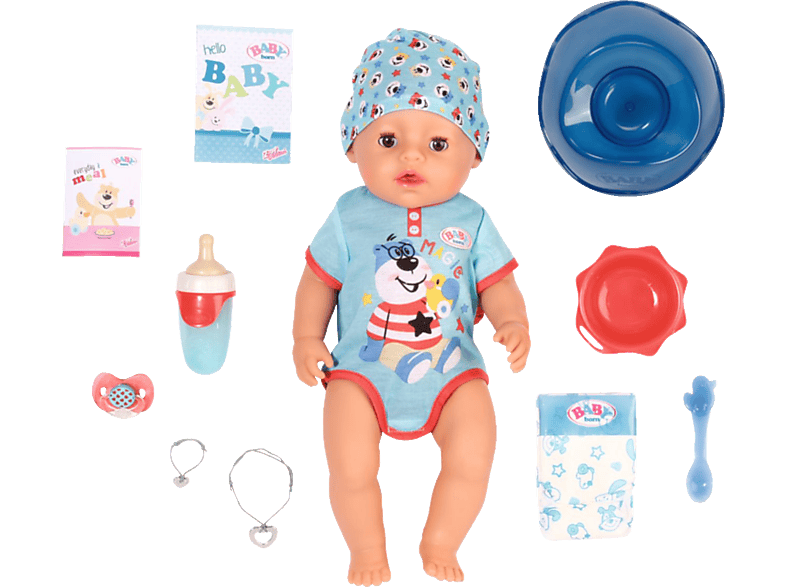 ZAPF CREATION Zapf 834992 BABY born Magic Boy 43cm Babypuppe Mehrfarbig ...